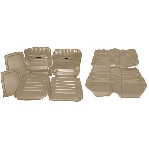 067603parchment mustang upholstery full set with front bucket seats parchment po