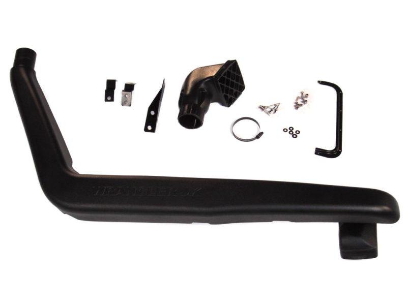 Jeep wrangler jk snorkel system for water crossing dusty areas clean air intake