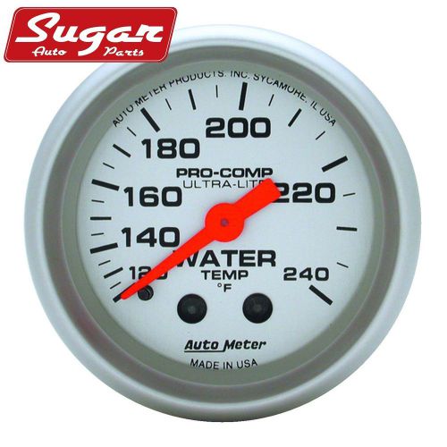 Auto meter 4333 ultra-lite; mechanical water temperature gauge