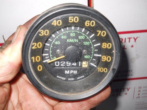 1979 kawasaki 440 drifter: speedometer  #1 2941 miles