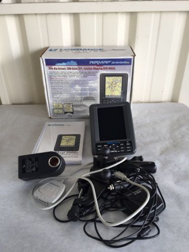 Lowrance airmap 2000c with full color display