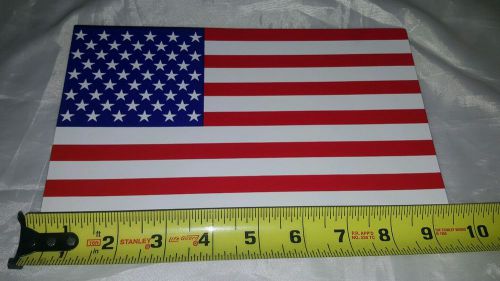 American flag vehicle magnet - 9.5&#034; x 6&#034; - fade, scratch &amp; chemically resistant