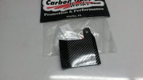 Carbon fiber carburetor heat shield, honda crf250