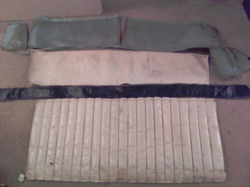 Packard seat leather upholstery- rear seat back