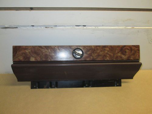 1977-1990 chevrolet chevy impala caprice belair glove box door woodgrain insert