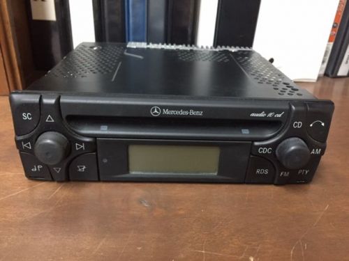 Mercedes benz audio 10 cd car radio with code and installation tool w210 w202
