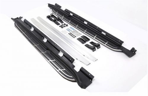 Side step fit for porsche macan s turbo 2014-2016 running board nerf bar black