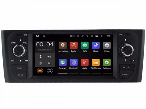 6.2&#034; android 5.1 car dvd player radio gps for fiat punto linea 2005-2011 stereo