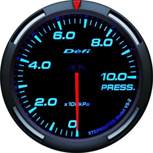 Nippon seiki defi (defi) meter [racer gauge] 60φ pressure gauge (blue) df-11604