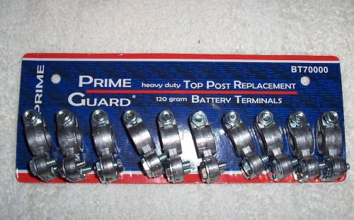 Top post battery terminals - card of 10
