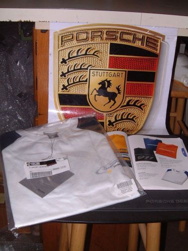 Porsche design men&#039;s nos 2004 supercup baseball style t-shirt usa m: euro l nib