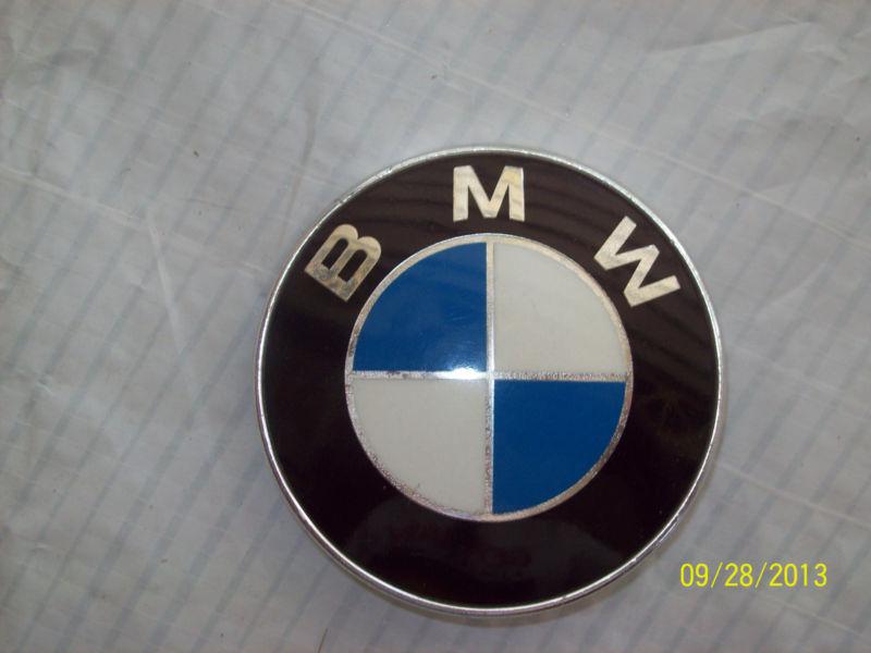 Bmw hood emblem oem - (genuine bmw part)