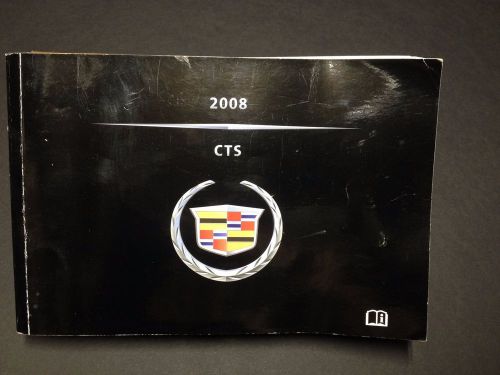 2008 cadillac cts owners manual