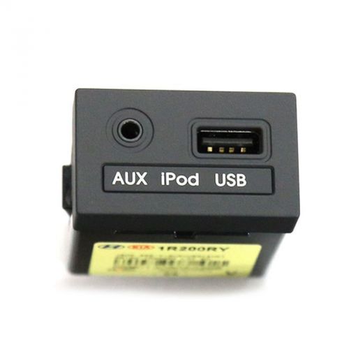 Oem usb 2.0 reader ipod aux port adapter assy for hyundai accent 2012-2013