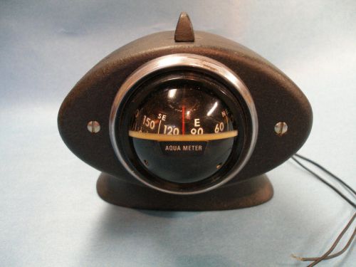 Aqua meter compass marine/boat - vintage