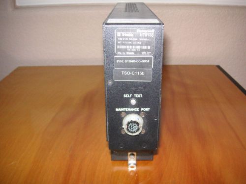 Global navigation flight management system honeywell p/n 81840-00-005f