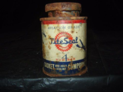 Vintage titeseal 4oz gasket sealing can