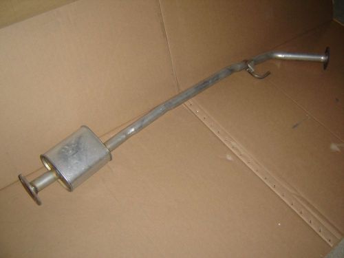 Starla center exhaust muffler pipe (no converter) su1955 1985-1993 subaru 4wd
