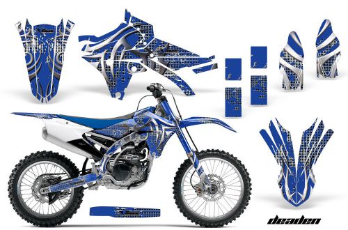 Yamaha graphic kit amr racing bike decal yz 250/450f decal mx parts 14-16 deaden
