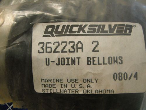 Quicksilver u-joint bellows 36223a 2 mercury/mercruiser