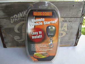 New bulldog security remote vehicle starter start rs82  c5