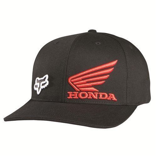 Fox racing honda standard ff hat black l/xl 09463