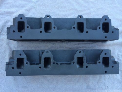 66-69 ford mustang torino gt500 390 428 pi gt cylinder heads fe shelby 14 bolt