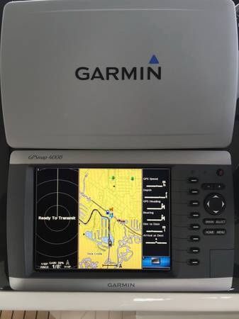 New garmin gpsmap 4208 chartplotter gps map mfd