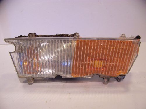 1974 chrysler new yorker front turn signal lens &amp; housing 75 76 77 78 #3728052