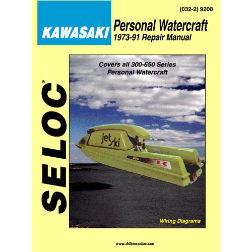 Seloc 9200 service manual kawasaki 1973-1991