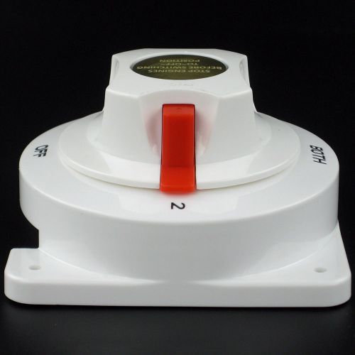 Marine dual battery switch selector for boat rv replaces guest 4 position