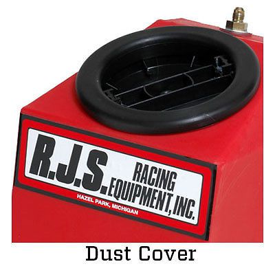 Rjs recessed drag cell cap, dust cover, auto racing