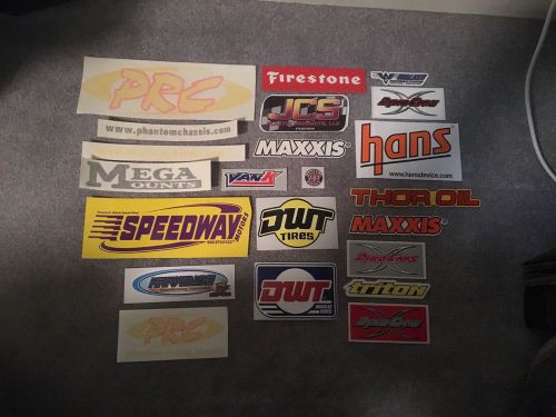 Lot of 22 kart racing sticker