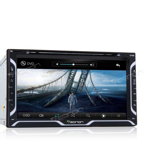 Eonon 6.95&#034;2 din car dvd player radio stereo bluetooth touch screen mp3 usb sd