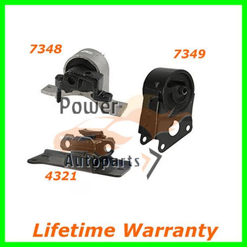 Transmission and engine motor mounts set for 03/07 nissan murano  3.5 l