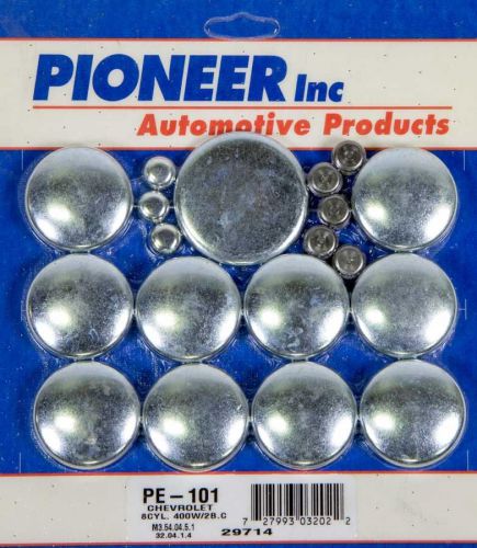 Pioneer small block chevy steel freeze plug kit p/n pe101