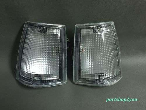 85-98 mazda b-series b2000 b2200 front corner lights park indicator lamp pair