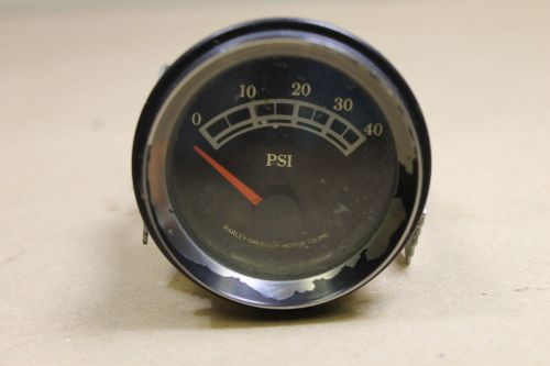 88-89 harley-davidson flht oem 40 psi oil pressure gauge