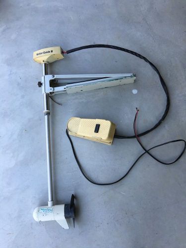 Motor guide iii trolling motor model 2600 with mount and foot control - exc cond