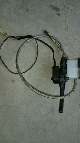 Brake control master cylinder light switch for arctic cat firecat f7 f5 f6