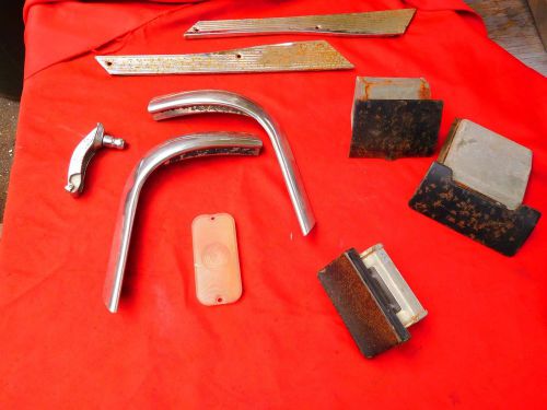 1957 - 1962 Ford OEM Parts Lot - 9 Pieces - Can't Identify - Likely Some GEMS, US $15.00, image 1