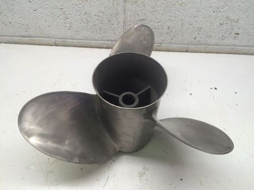 Mirage propeller stainless steel quicksilver 48-13247-25 lh 25 pitch ss