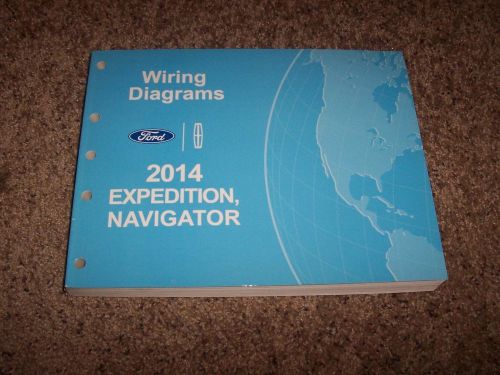 2014 lincoln navigator electrical wiring diagram manual l 5.4l v8
