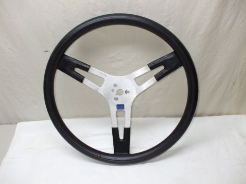 L@@k  schroeder  16 1/2&#034; flat style racing steering wheel