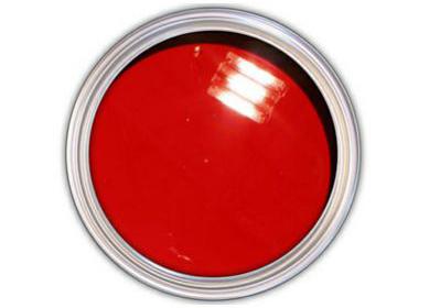 Candy apple red urethane basecoat gallon