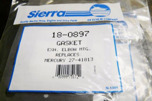 Sierra international 18-0897 exhaust elbow gasket (2)