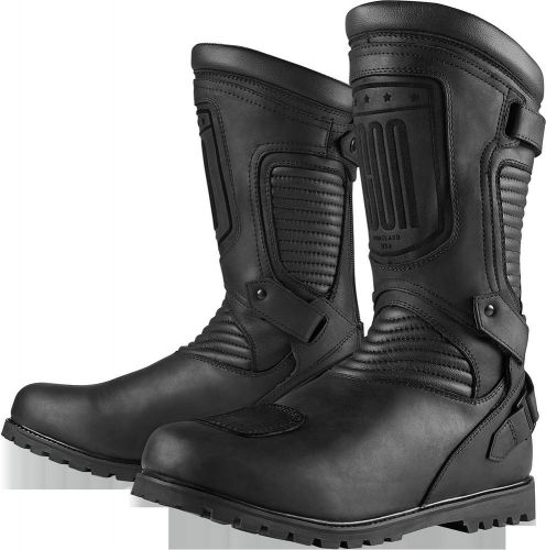 Icon motorcycle 1000 prep boots stealth  12