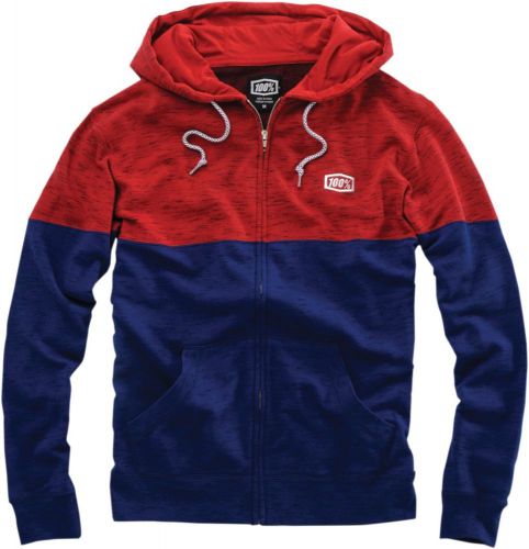 100% 36012-003-10 hoody arvius rd/nvy sm