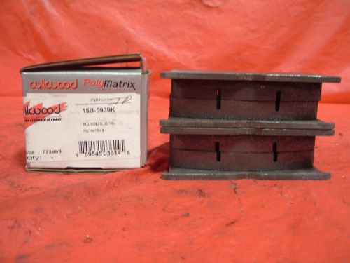 Wilwood polymatrix 7420 &#034;b&#034; compound brake pads superlite 4 piston calipers hawk