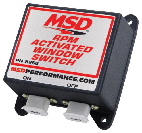 Msd ignition 8956 rpm activated switches window